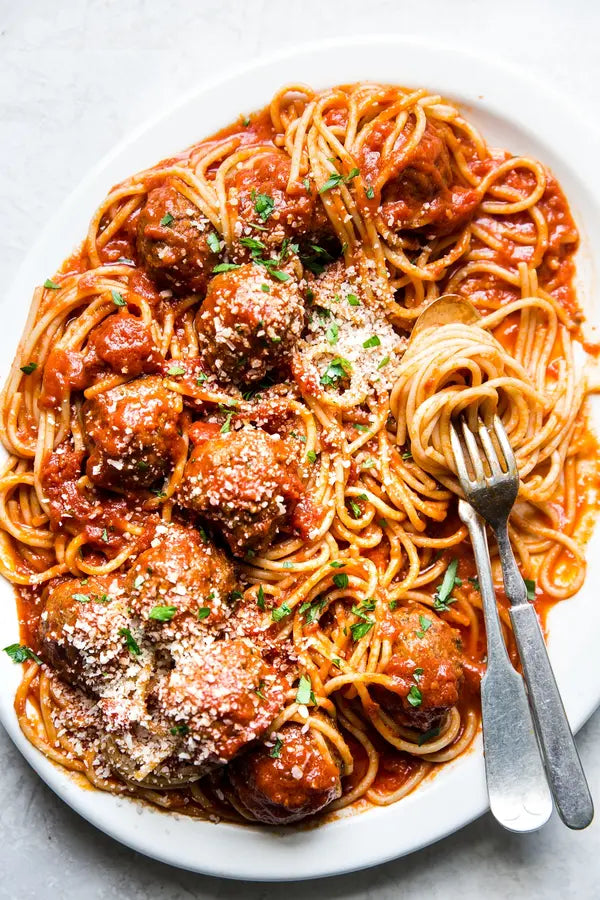 Family Style: Spaghetti and Meatballs